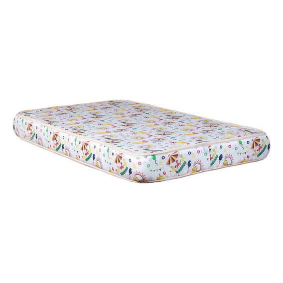 Colchon De Cuna Maxiking 80x130x13cm De Espuma