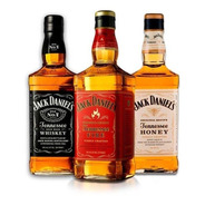 Whisky Jack Daniels Promo X 3 Litros Honey + Fire + Old Nro7