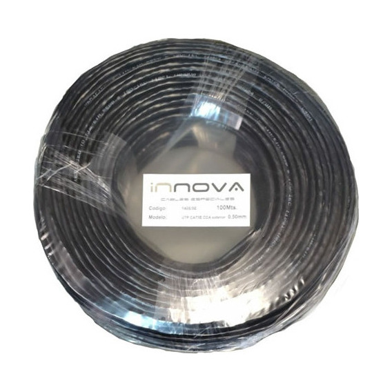 Bobina Cable Utp Cat 5e Exterior 100mts