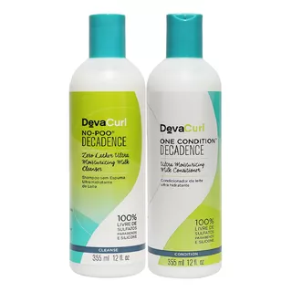  Deva Curl Decadence -no-poo + One Cond 355ml