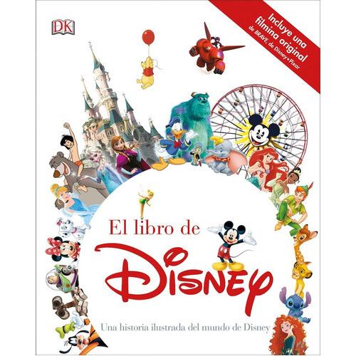 El Libro De Disney, De Dk., Vol. 1. Editorial Cosar, Tapa Dura En Español, 2018