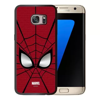 Funda Galaxy S7 Edge Spiderman Marvel Tpu/pm Uso Rudo