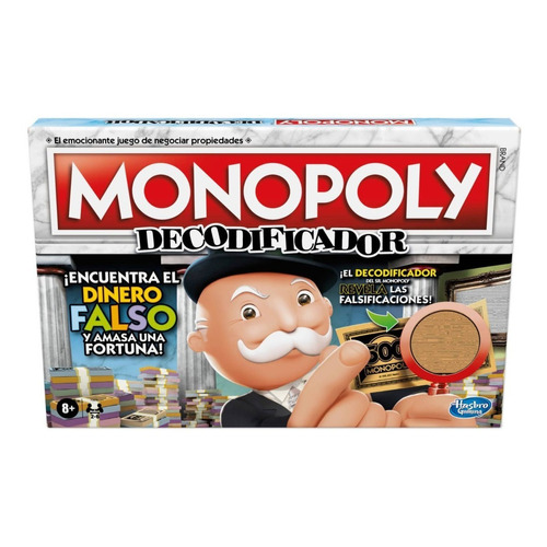 Hasbro Monopoly Crooked cash F2674
