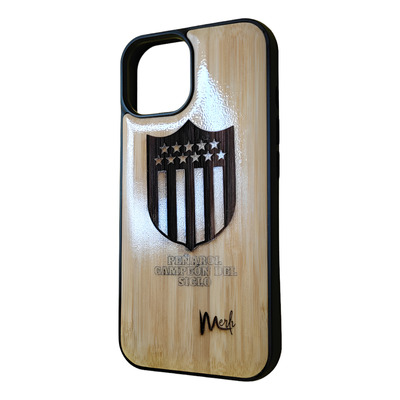 Carcasa Funda Bamboo Personalizable Para iPhone