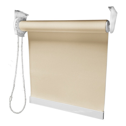 Cortina roller Palmer Essential de 120cm x 120cm lisa color beige - unidad por 1