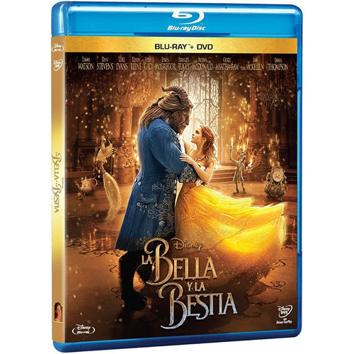 La Bella Y La Bestia Blu Ray + Dvd Pelicula Nuevo 