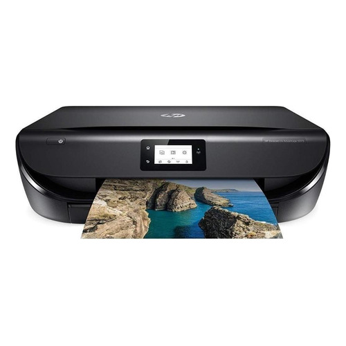 Impresora a color multifunción HP Deskjet Ink Advantage 5075 con wifi negra 100V/240V