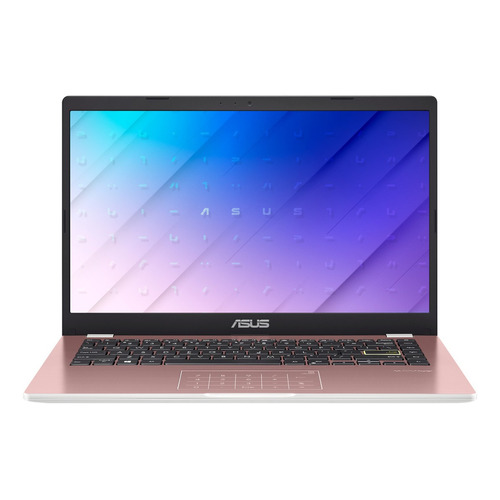 Notebook Asus VivoBook E410MA rosa táctil 14", Intel Celeron N4020  4GB de RAM 128GB SSD, Intel UHD Graphics 600 60 Hz 1366x768px Windows 10 Home