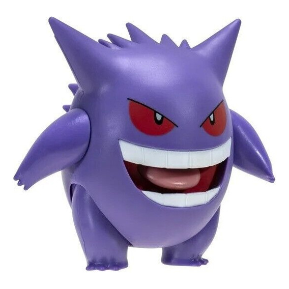 Figura Pokemon Gengar Articulada Set Accesorio 11cm Original