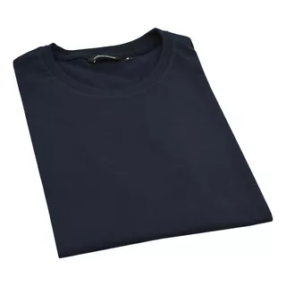 Camiseta Masculina Plus Size Básica Algodão