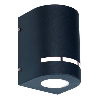 Aplique Unidireccional Oporto 1xgu10 Ap-121 Negro
