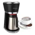 Cafetera Aiwa Home AW-CD1162 semi automática negra y plateada de filtro 220V