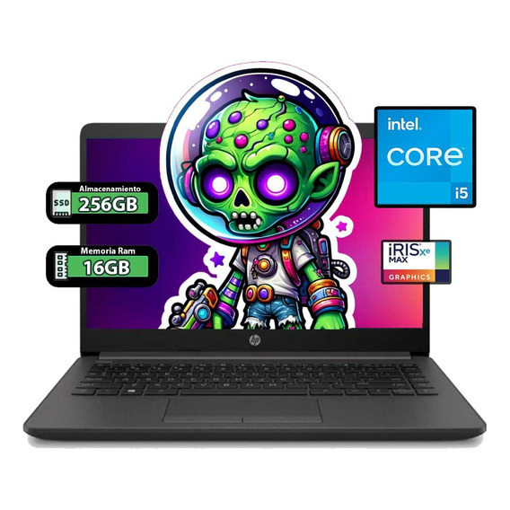 Laptop Hp 240 G9 14  Intel Core I5 Gen12 16gb 256gb Color 