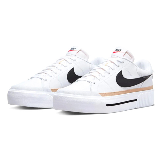 Zapatillas Nike Mujer Court Legacy Lift Dm7590-100 Blanco