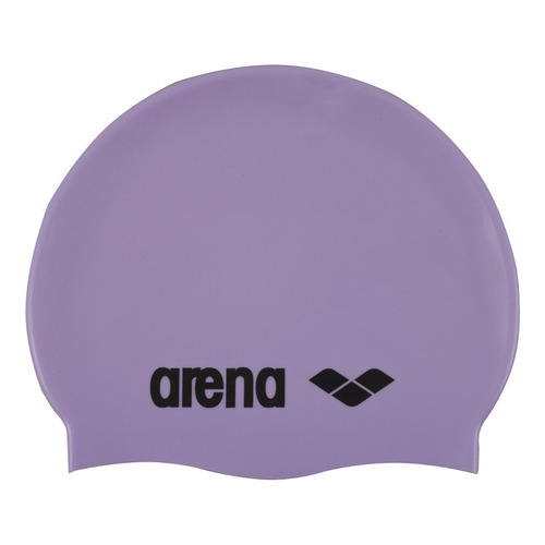 Gorra De Entrenamiento Arena Classic Silicone Color Lila Diseño De La Tela Liso Talla Uni