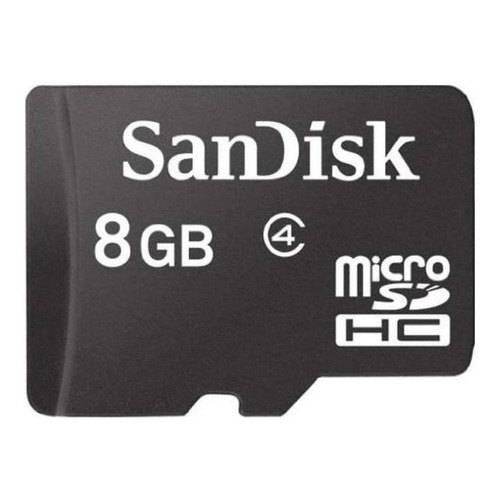 Tarjeta de memoria SanDisk SDSDQM-008G-B35A con adaptador SD 8GB