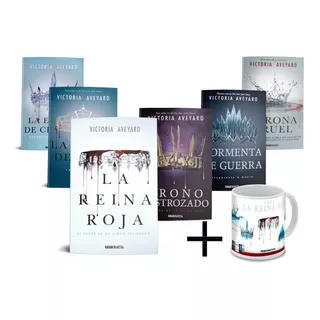 Saga La Reina Roja. Pack 6 Libros + Taza De Regalo