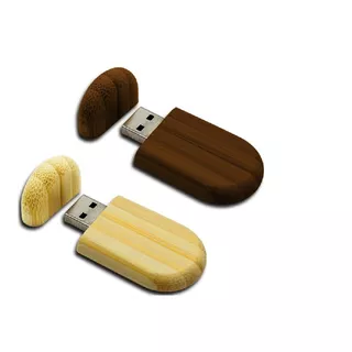 Memorias Usb 16gb Kit 3pzs De Madera C/tapa  Ld182 Daltech