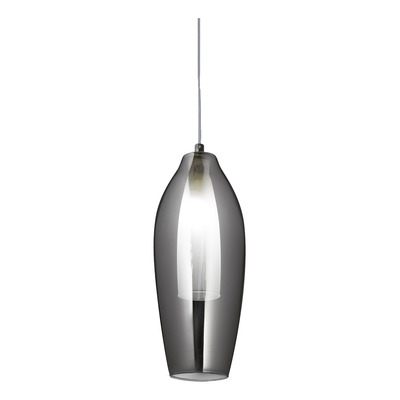 Colgante 3 Luces Mamushka Fume Base Redonda Apto