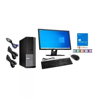 Cpu Dell Optiplex I7 4ta 8 Ram 500 Ssd Monitor 22