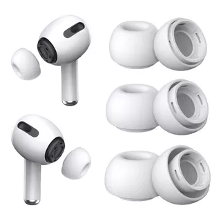 3 Pares De Almohadillas Silicon Compatibles Con AirPods Pro