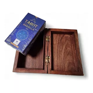 Mazo Tarot Raider Marsella Egipcio A Eleccion+caja Madera 