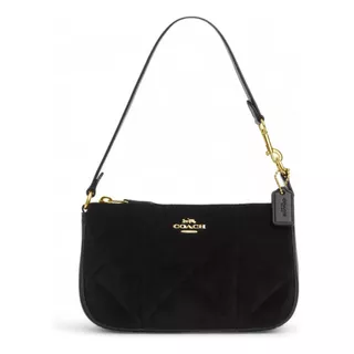 Bolsa Coach Nolita 19 Acolchado Mini Negro Terciopelo Elegan