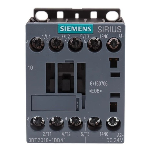 Contactor De Potencia Ac-3 16a, 7,5 Siemens 3rt2018-1bb41