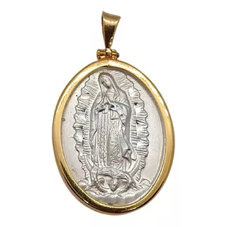 Medalla Doble Cara Virgen De Guadalupe