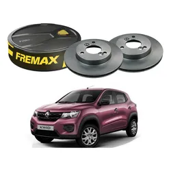  Disco Freio Dianteiro Fremax Ventilado Kwid 1.0 2020 A 2021