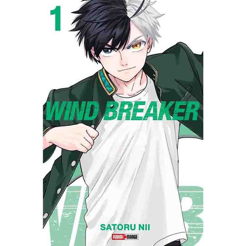 Wind Breaker # 01, De Satoru Nii. Editorial Panini Manga Argentina, Edición 1 En Español