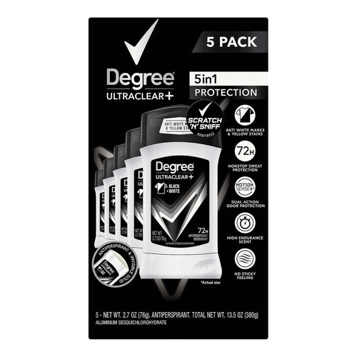 Degree Desodorante Antitranspirante Ultraclear+ Para Hombre