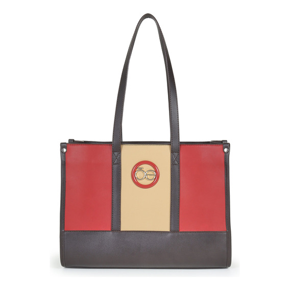 Bolsa Tote Cloe Atemporal Color Rojo