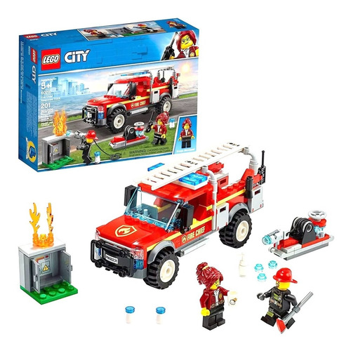 Lego 60231 Camión De Respuesta De La Jefa De Bombero