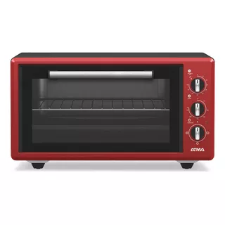 Horno Grill Eléctrico Atma Hgar4523pi 45l 1400w Rojo