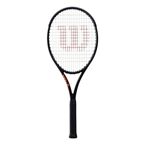 Raqueta Tenis - Burn 100 Cv - Wilson Color Gris oscuro Tamaño del grip 4 1/4