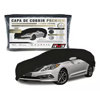Capa Para Carro Marca Hws Forro Total Carbon Black Gg