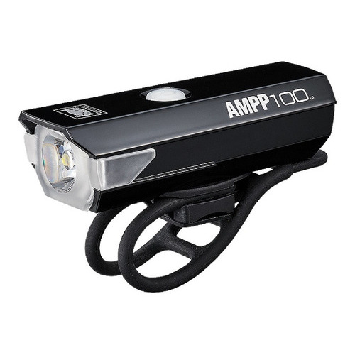 Luz Delantera P/ Bicicleta 2 Funciones Led Ampp100 Cat Eye Color Negro