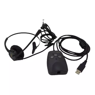 Adaptador De Áudio Digital Usb Para Headset Zox Ds-50
