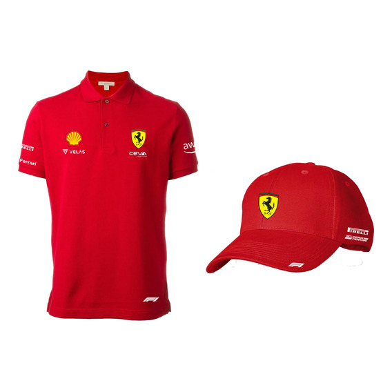 Ferrari F1 Combo Polo Gorra St