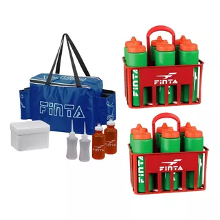 Kit Bolsa Térmica C/ 2 Cesto Garrafa Campo Futebol Envio 24h