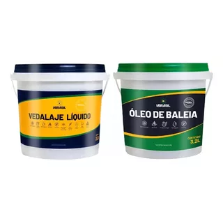 Kit 1 Vedalaje Liquido 3,2l + 1 Óleo De Baleia 3,2l Vbrasil