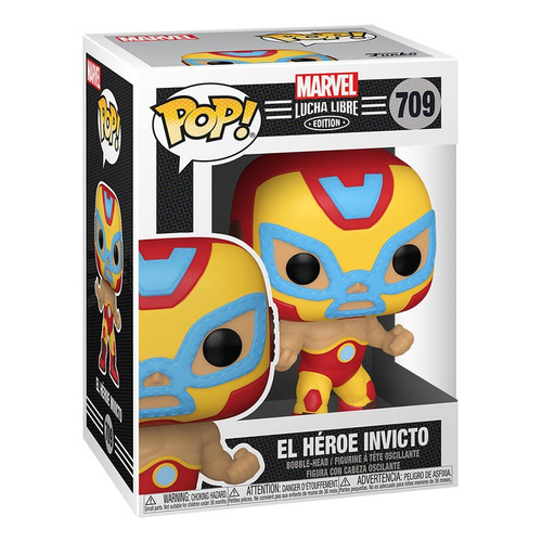 Figura De Acción Marvel Iron Man De Funko Pop!