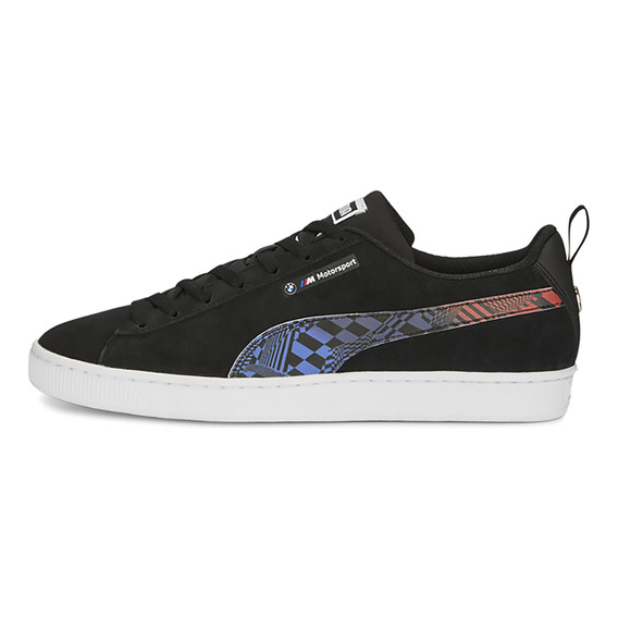 Tenis Puma  Bmw Mms Suede  Hombre - Negro