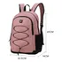 Mochila Liceal Estudiante Aoking Xn3303-5 Color Rosa Diseño de la tela Liso