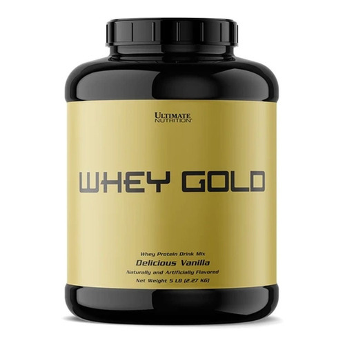 Whey Gold (5 Lb) Ultimate Nutrition  Sabor Delicious Vanilla