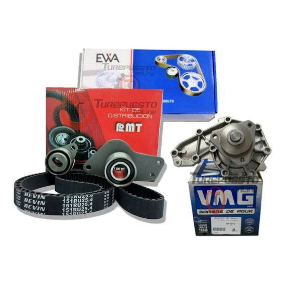 Kit Distribucion Bomba Renault Kangoo - Clio 1.9 Diesel F8q