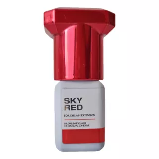 Nova Cola Adesivo Sky Red 3ml Alongamento Cílio Profissional