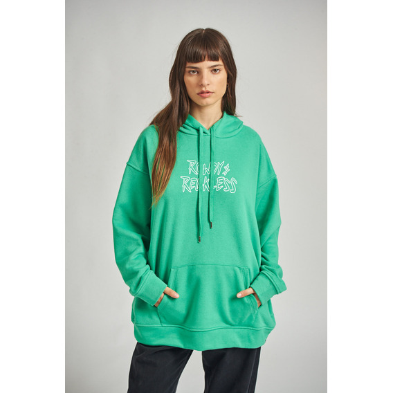 Canguro Rowdy Oversize De Algodon Mujer 47 Street