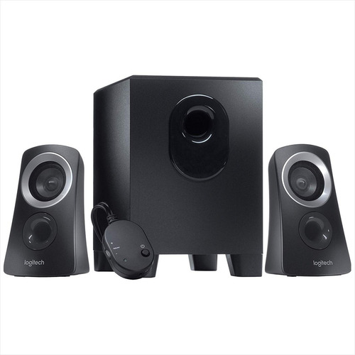 Logitech Z313, Altavoces 2.1 De Sonido Potente Y Equilibrado Color Negro 110V